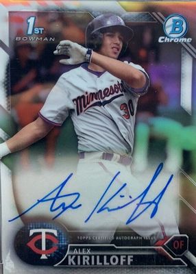 2016 Bowman Draft #CDA-AK Chrome DP Auto - Refractor /499 (1st)