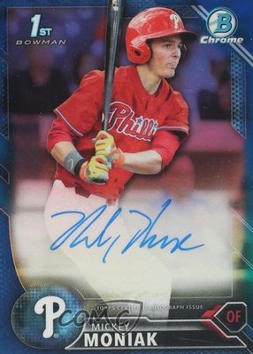2016 Bowman Draft #CDA-MM Chrome DP Auto - Blue Refractor /150 (1st)