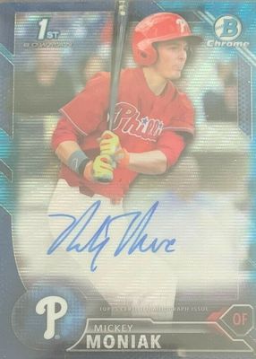 2016 Bowman Draft #CDA-MM Chrome DP Auto - Blue Wave Refractor /150 (1st)