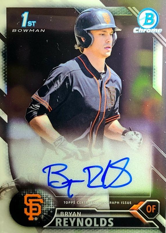 2016 Bowman Draft #CDA-BR Chrome DP Auto (1st)