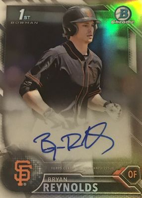 2016 Bowman Draft #CDA-BR Chrome DP Auto - Refractor /499 (1st)