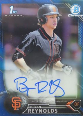 2016 Bowman Draft #CDA-BRR Chrome DP Auto - Blue Refractor /150 (1st)