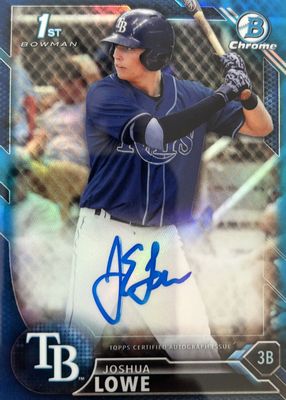 2016 Bowman Draft #CDA-JL Chrome DP Auto - Blue Refractor /150 (1st)