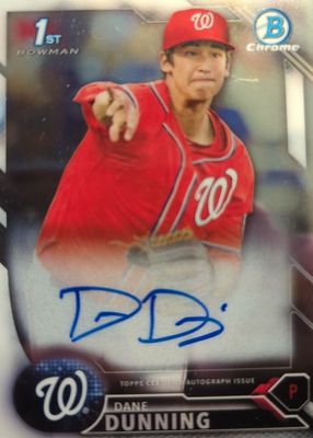 2016 Bowman Draft #CDA-DD Chrome DP Auto (1st)