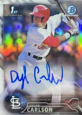 2016 Bowman Draft #CDA-DC Chrome DP Auto - Refractor /499 (1st)