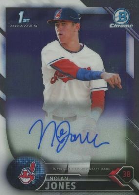 2016 Bowman Draft #CDA-NJ Chrome DP Auto (1st)