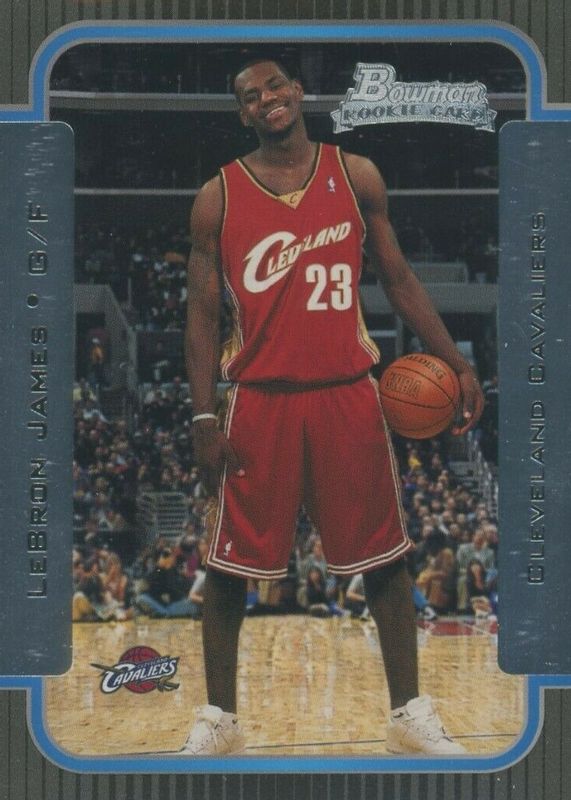 LeBron James 2003 Bowman #123 Base Rookie PSA 10