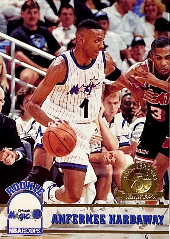 Anfernee Hardaway 1993 Hoops #380 5th Anniversary Price Guide - Sports Card  Investor