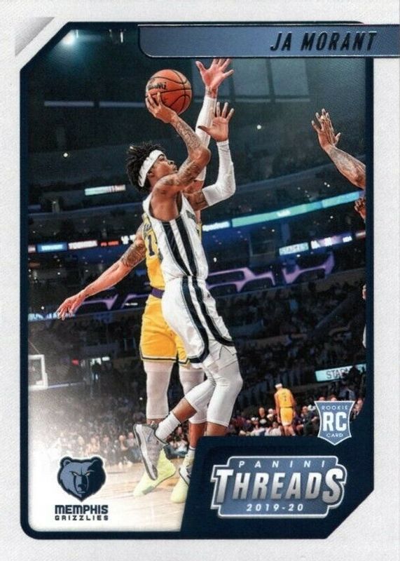 Ja Morant 2019 Chronicles #84 Threads Rookie RAW