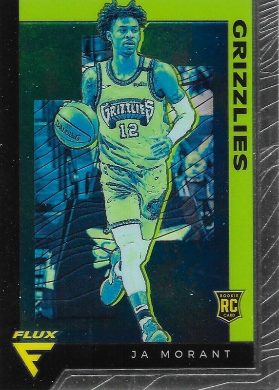 Ja Morant 2019 Chronicles #595 Flux Rookie PSA 9