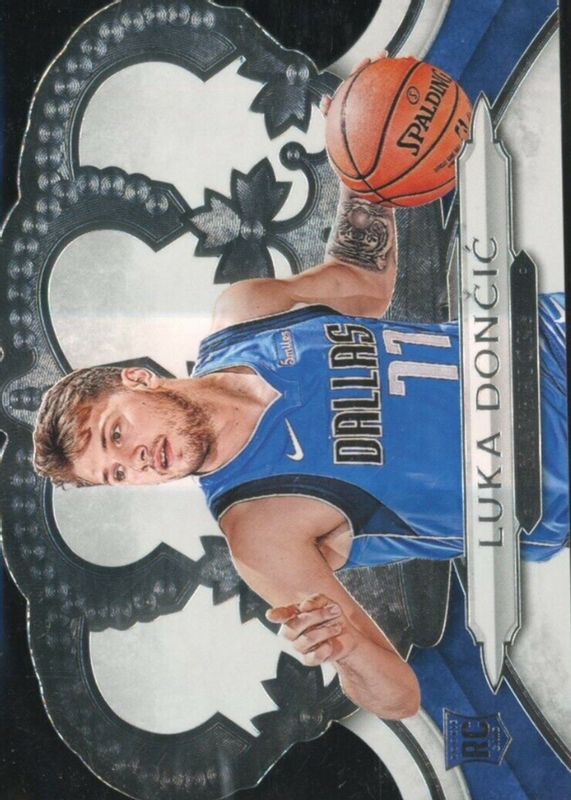 Luka Doncic 2018 Crown Royale #63 Base Rookie RAW