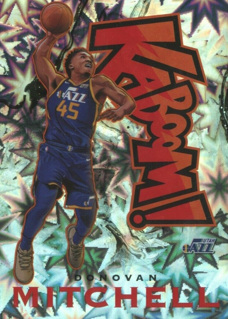 Donovan Mitchell 2018 Crown Royale #3 Kaboom! /(SSP) Price Guide 