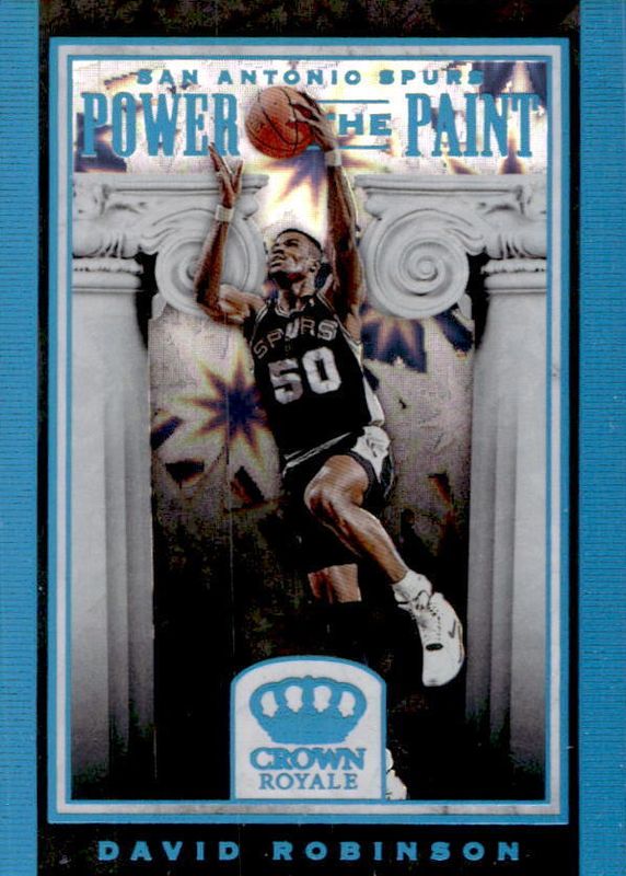David Robinson 2018 Crown Royale #21 Power in the Paint /(SSP) RAW