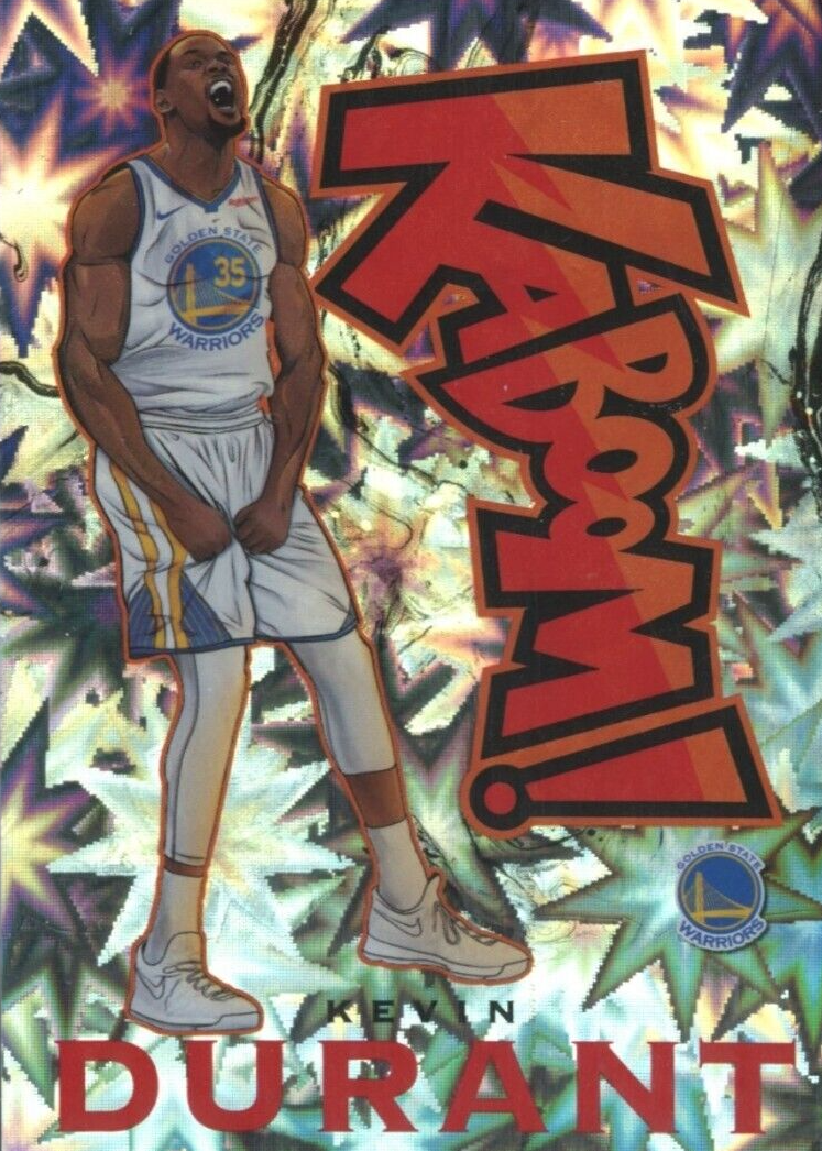 Kevin Durant 2018 Crown Royale #1 Kaboom! /(SSP) Price Guide