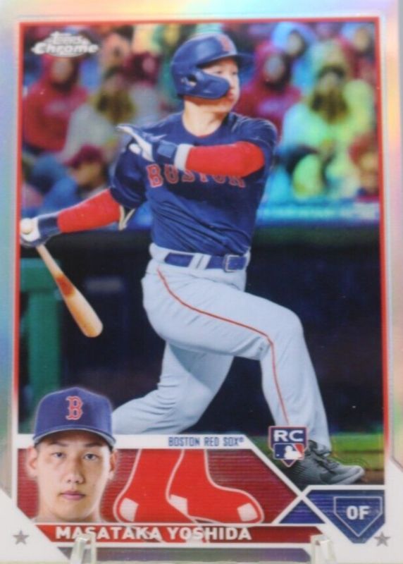 Masataka Yoshida 2023 Topps Chrome Refractor #167 Price Guide