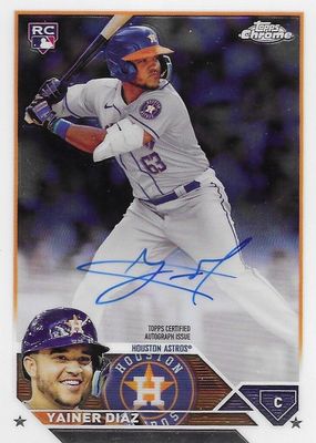 2023 Topps Chrome #RA-YD Rookie Autographs