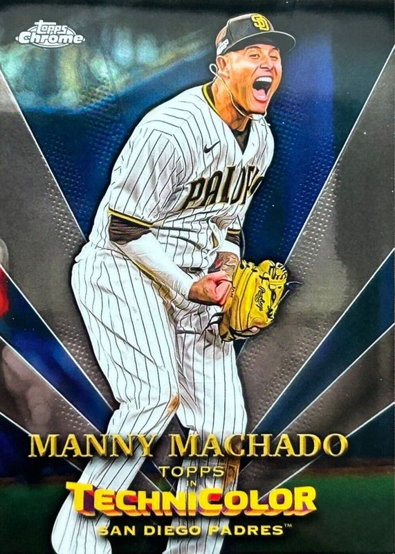 Manny Machado 2023 Topps Chrome #TT-5 Topps in Technicolor PSA 10