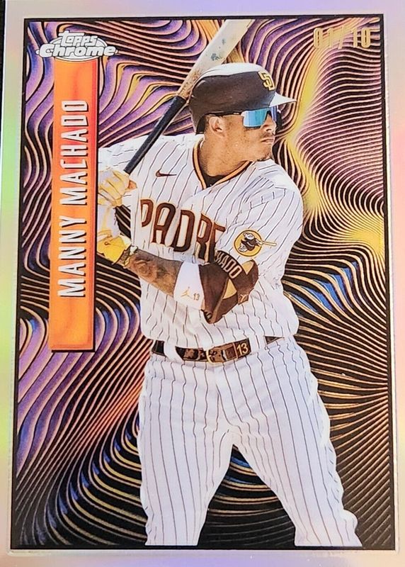 Manny Machado 2023 Topps Chrome #TCE-7 Topps Chrome Expose /10 PSA 10