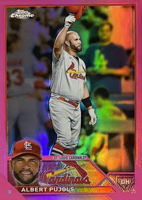 Albert Pujols 2001 Topps Chrome Traded #T99 Rookies of the