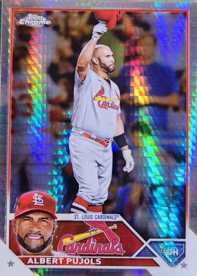 Albert Pujols 2001 Topps Chrome Traded #T99 Rookies of the