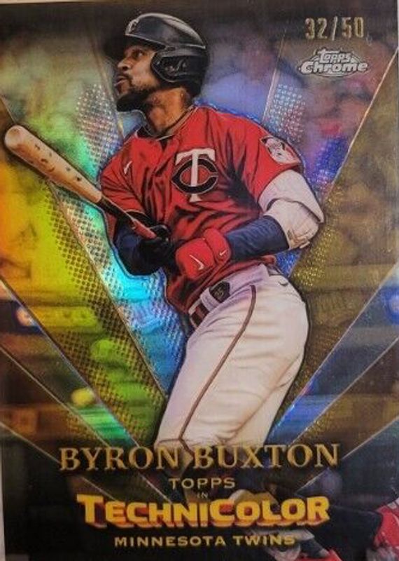 2023 Topps Chrome #TT-21 Topps in Technicolor - Gold Refractor /50