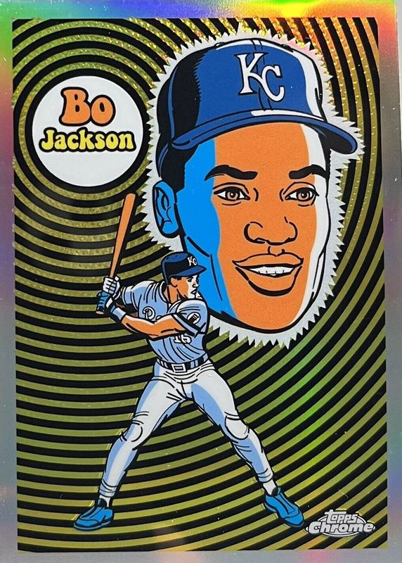 Bo Jackson 2023 Topps Chrome #UV-11 Ultraviolet All-Stars SGC 10