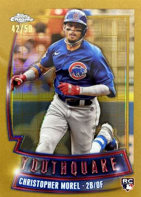 Christopher Morel 2021 Bowman Mega Box #BCP-131 Chrome