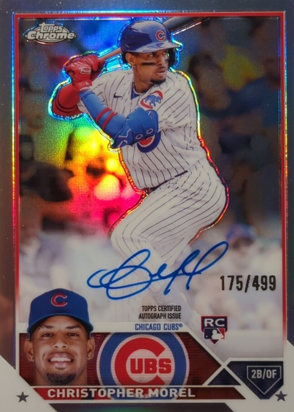 2023 Topps Chrome Christopher Morel #88BC-20 1988 Topps ROOKIE - Cubs