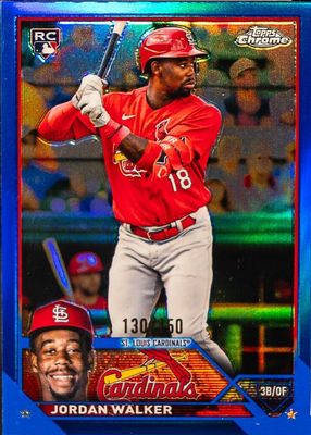 2023 Topps Chrome #209 Blue Refractor /150