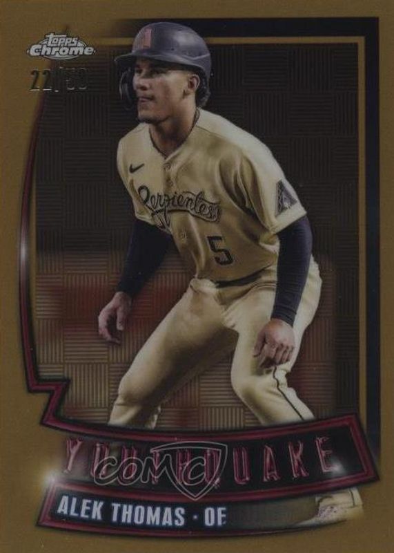 2023 Topps Chrome #YQ-9 Youthquake - Gold Refractor /50