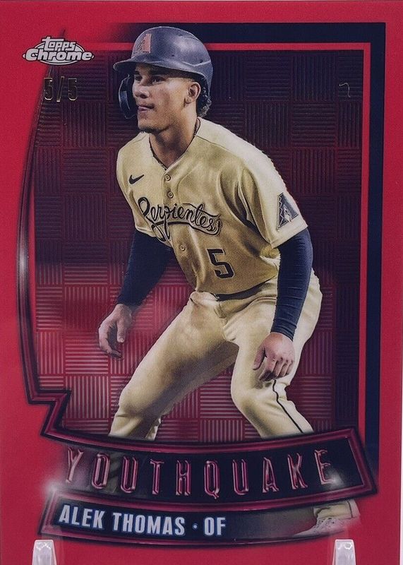 2023 Topps Chrome #YQ-9 Youthquake - Red Refractor /5