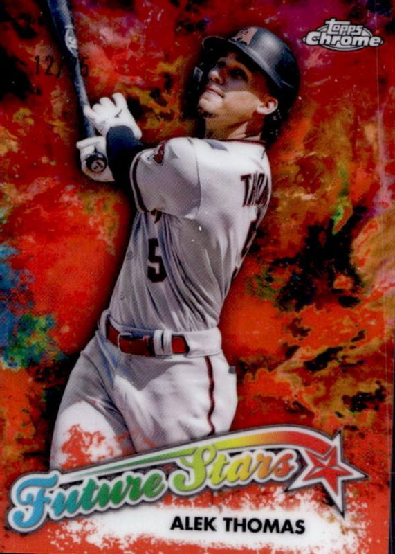 2023 Topps Chrome #FS-4 Future Stars - Orange Refractor /25