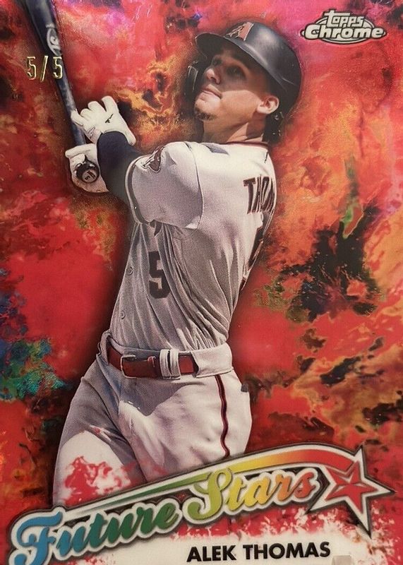 2023 Topps Chrome #FS-4 Future Stars - Red Refractor /5