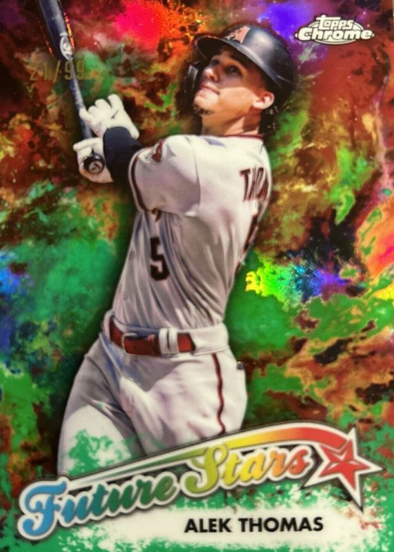 2023 Topps Chrome #FS-4 Future Stars - Green Refractor /99