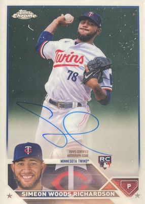 2023 Topps Chrome #RA-SWR Rookie Autographs