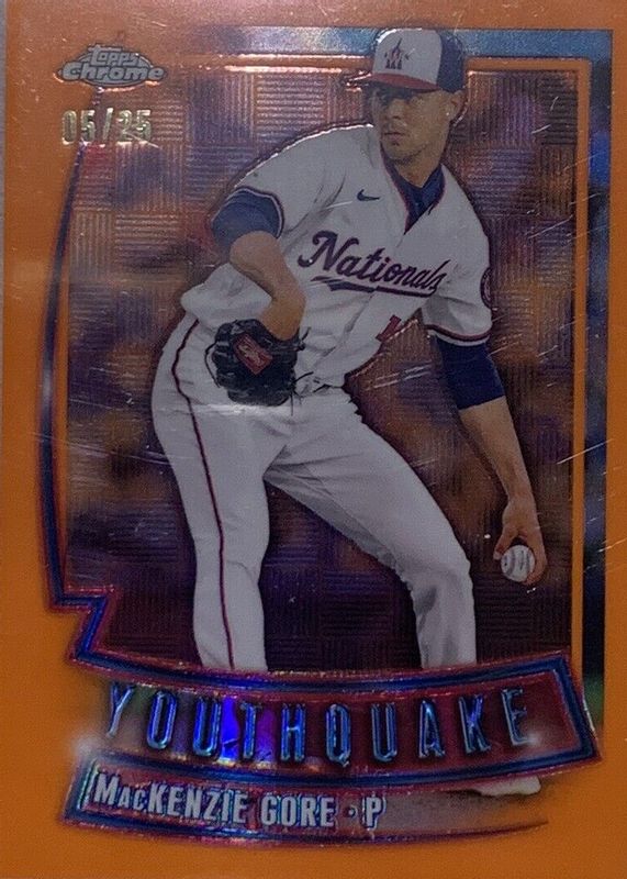 2023 Topps Chrome #YQ-16 Youthquake - Orange Refractor /25