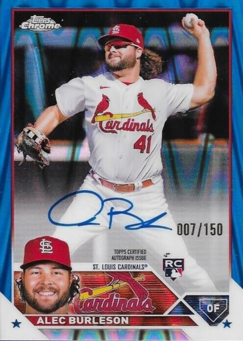 スポーツ選手 topps japan edition 2023 Alec Burleson Alec Burleson 2023 Topps Japan Edition St. Louis Cardinals