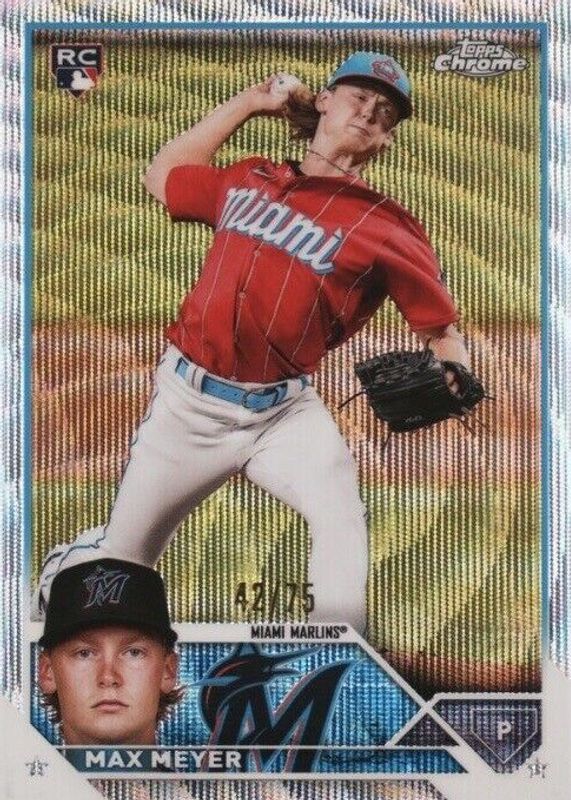 2023 Topps Chrome #104 Blue Wave Refractor /75