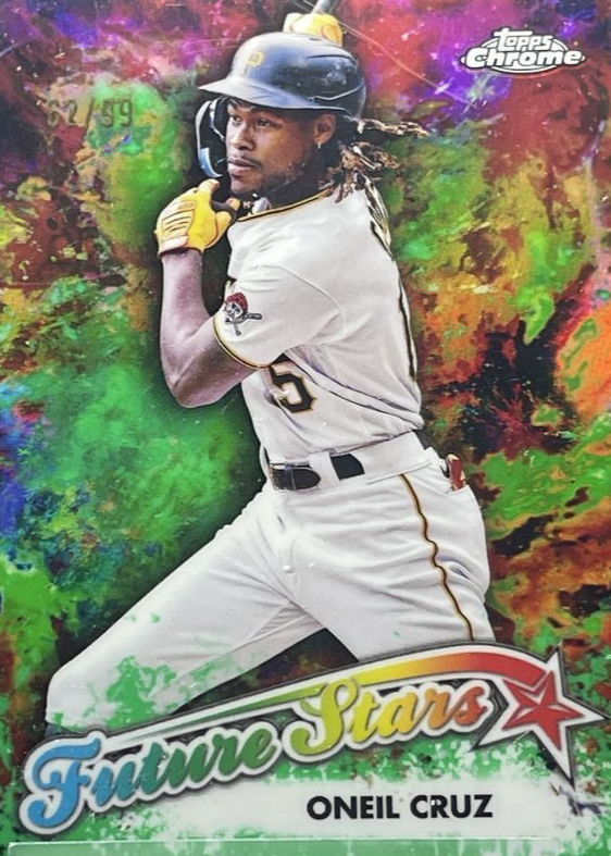 Oneil Cruz 2023 Topps Chrome #FS-7 Future Stars - Green