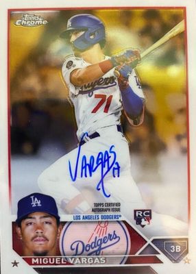2023 Topps Chrome #RA-MVA Rookie Autographs