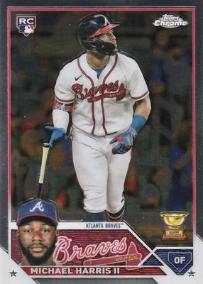  2023 Bowman #76 Michael Harris II RC Rookie Card Atlanta Braves  Official MLB Baseball Card in Raw (NM or Better) Condition : Sports &  Outdoors