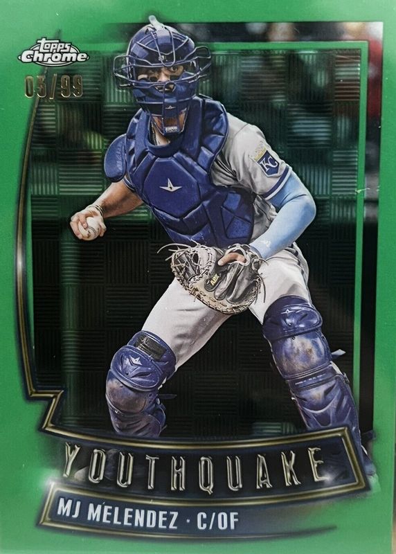 2023 Topps Chrome #YQ-14 Youthquake - Green Refractor /99