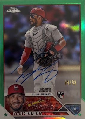 TOPPS MLBカード BOWMAN&#39;S BEST IVAN HERRERA CARDINALS 59/99 #B20-IH 送料無料 中古 IT2 TOPPS MLBカード BOWMAN'S BEST IVAN HERRERA ST. LOUIS