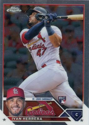 Ivan Herrera 2023 Topps Chrome #177 Pink Refractor Price