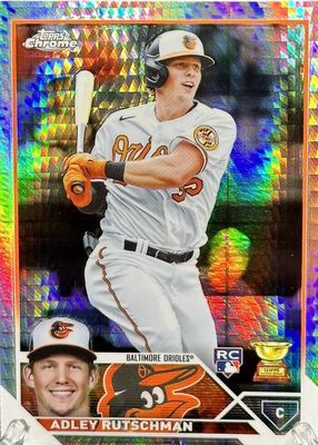 Adley Rutschman 2023 Topps Chrome #1 Prism Refractor Price