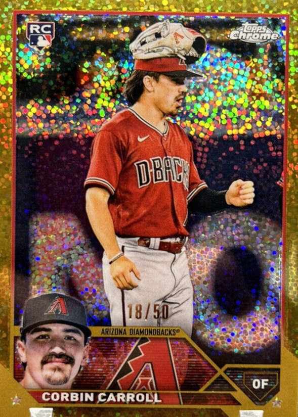 コービン・キャロル Corbin Carroll CORBIN CARROLL (US244) RC - 2023 Topps Update GOLD Parallel