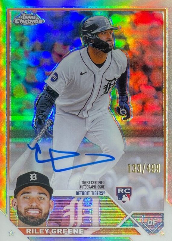 2023 Topps Chrome #RA-RG Rookie Autographs - Refractor /499