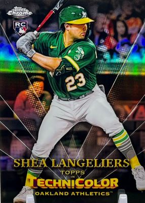 2023 Topps Chrome #TT-18 Topps in Technicolor