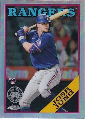 jungページ2 2023 Topps Series 2 Josh Jung /299 RC Auto 1988 Silver Pack