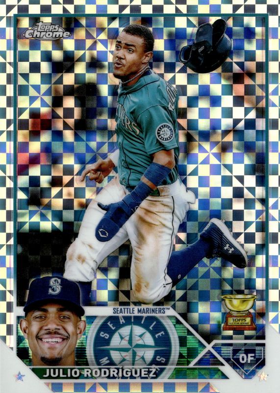 Julio Rodriguez 2023 Topps Chrome #200 X-Fractor Price Guide 